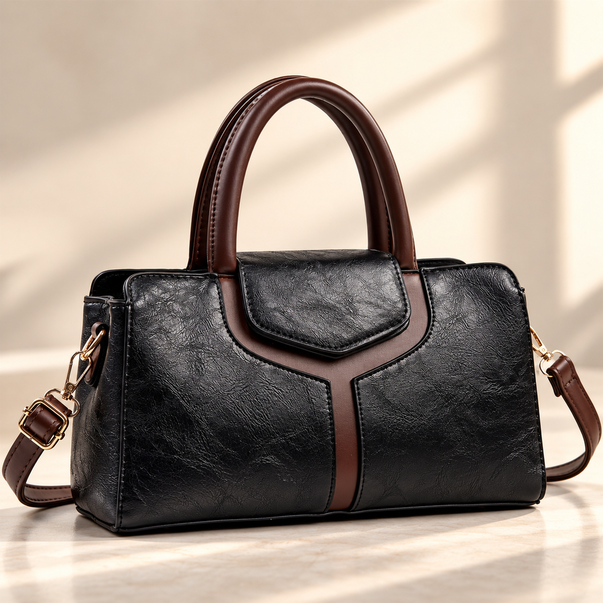 Serena Contour Satchel