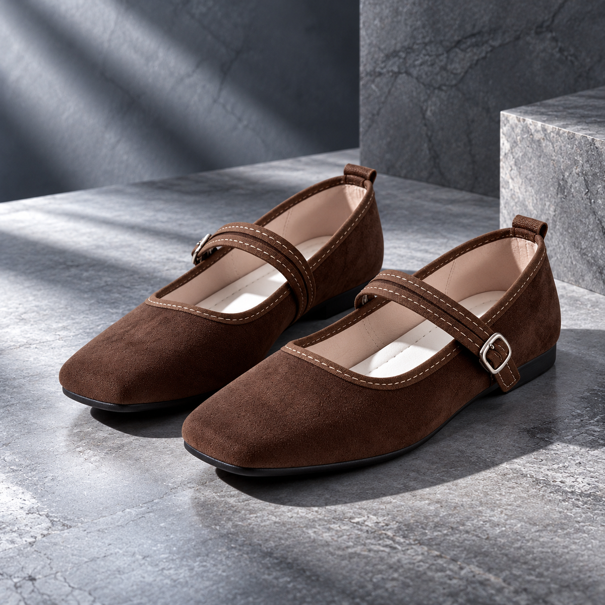 Marcella Strap Flats