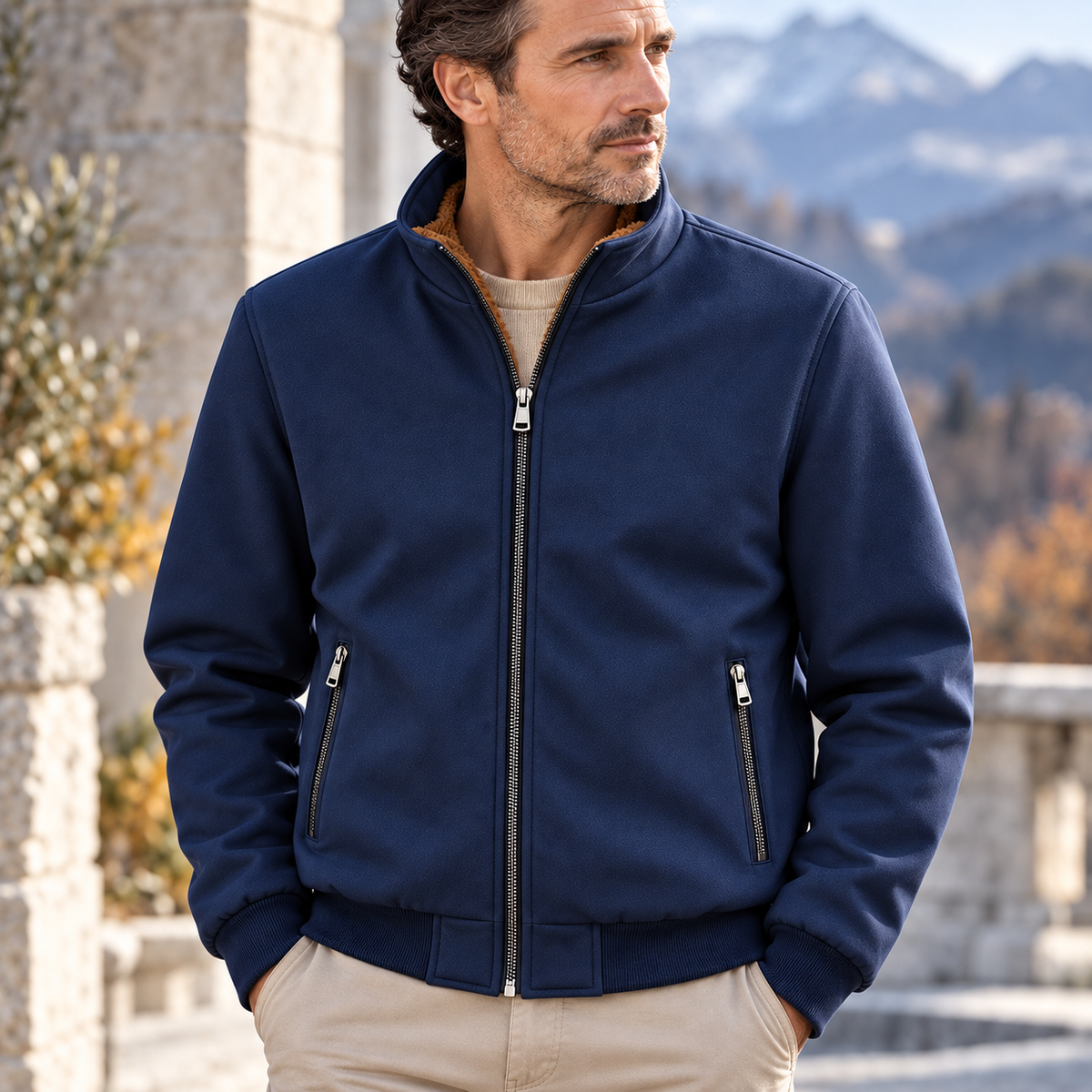 Jason Signature Lined Bomber