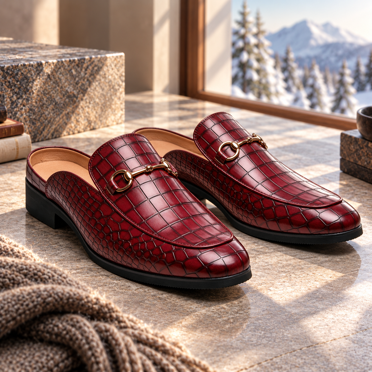 Hutton Horsebit Mules