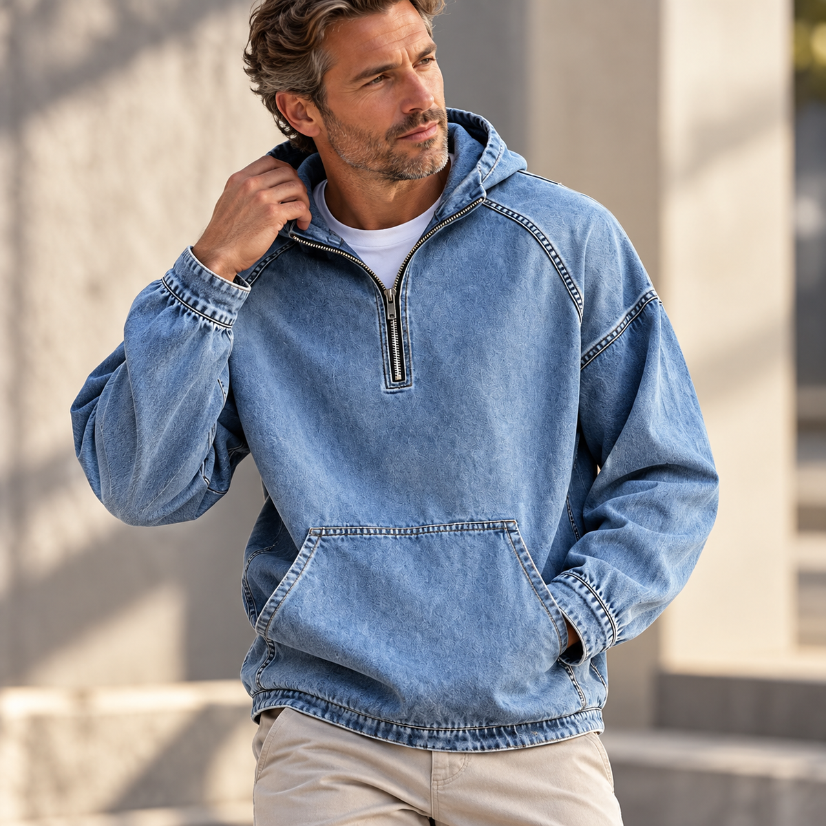 Jackson Washed Zip Hoodie
