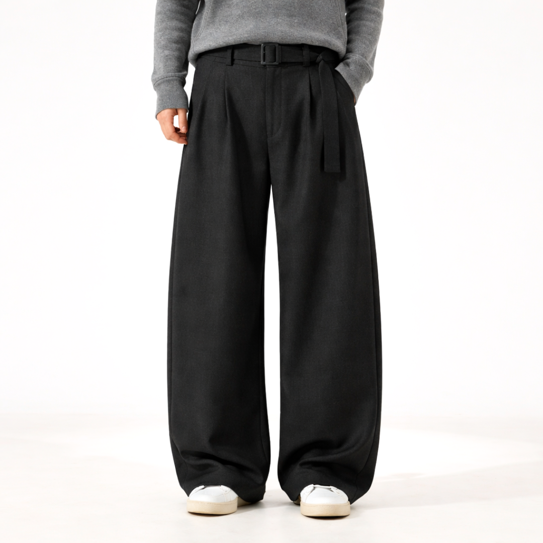 Southbrook Wide-Leg Wool Trousers