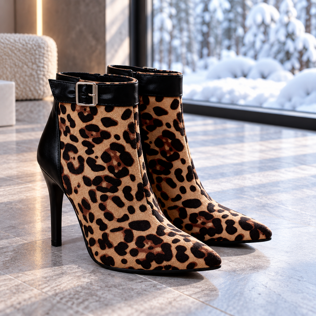 Madeline Buckle Booties