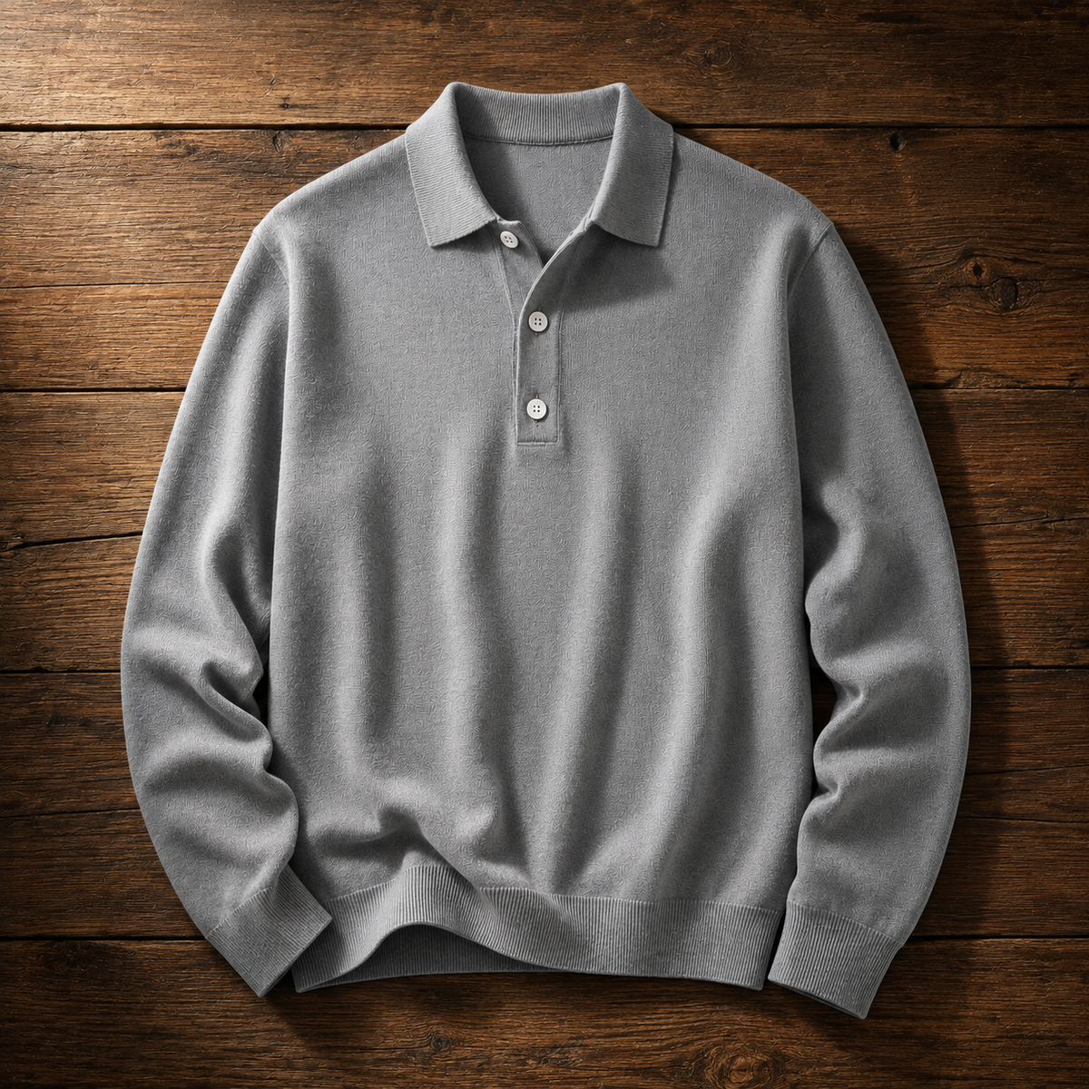 Carson Long-Sleeve Polo