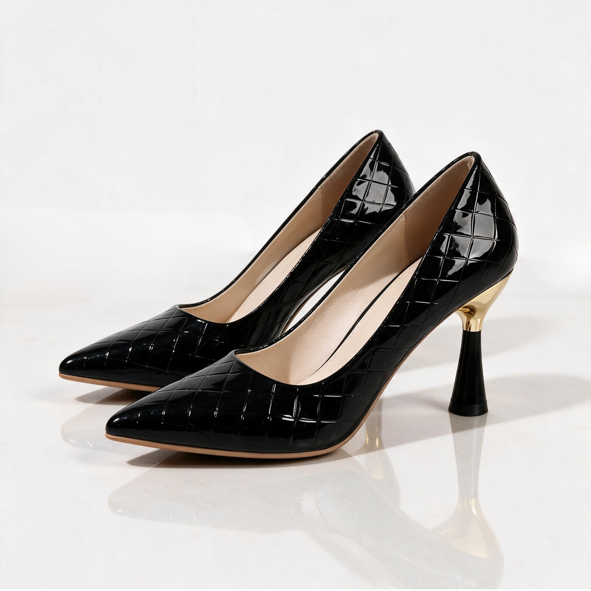 Florine Patent Heels