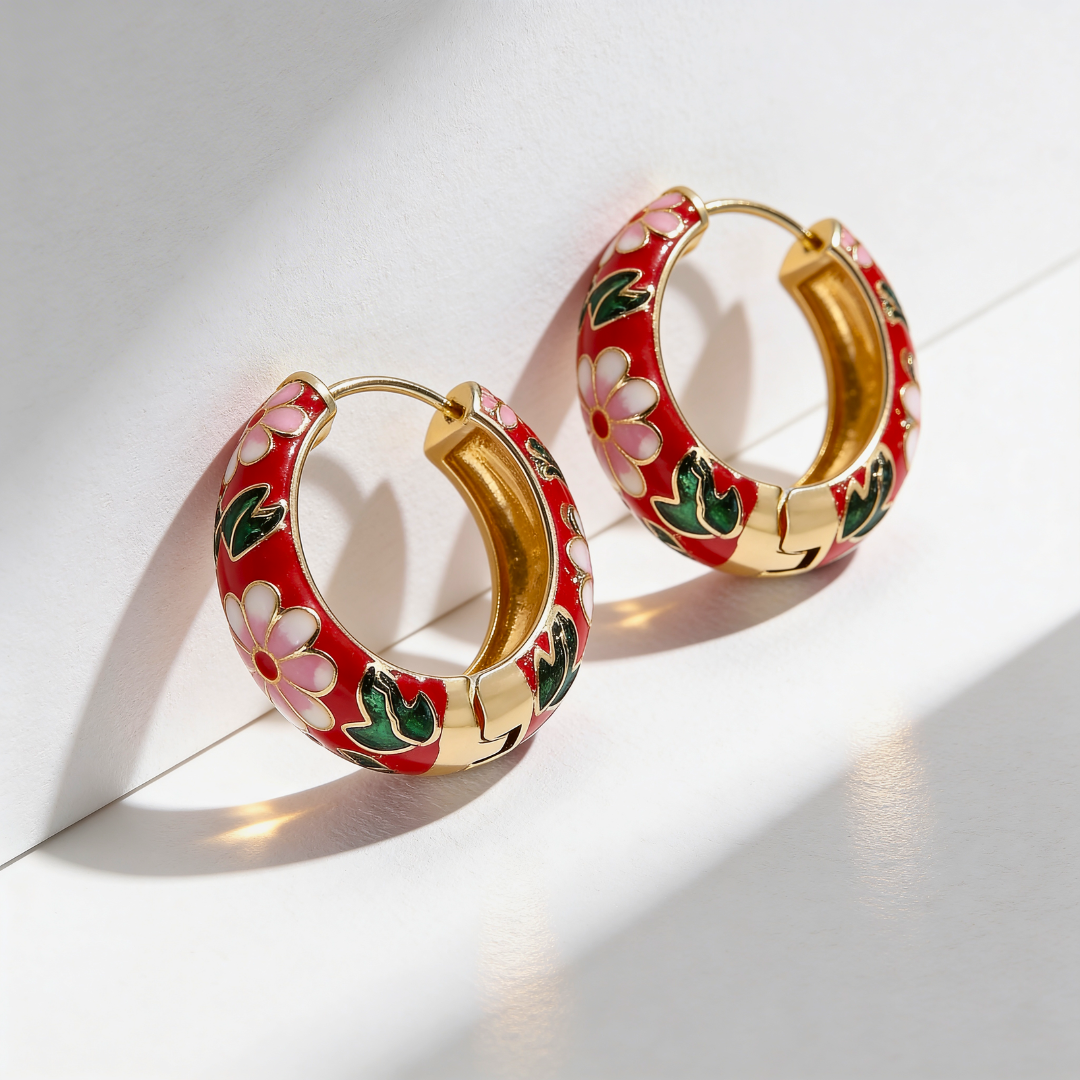 Ravenna Floral Earrings