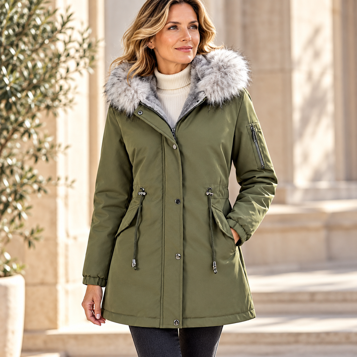Jessa Bell Winter Line Parka