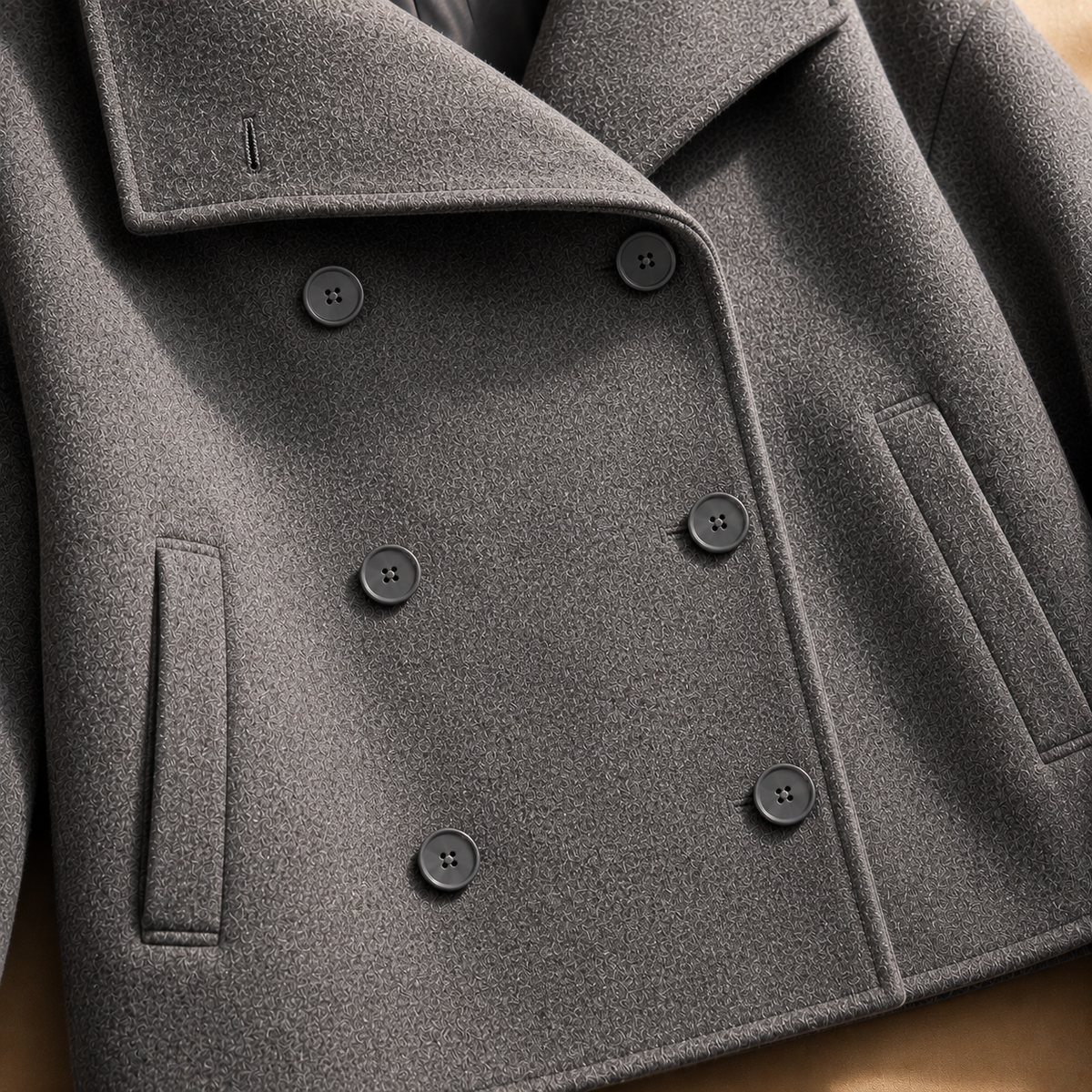 Delevigne Crop Coat