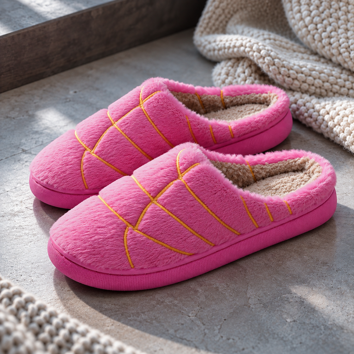 Bianca Sherpa Slippers