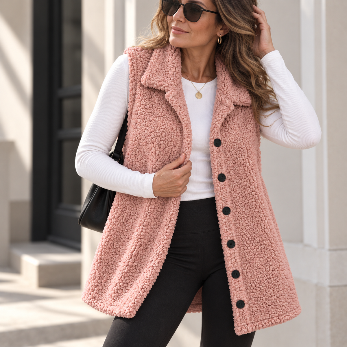 Francine Teddy Vest