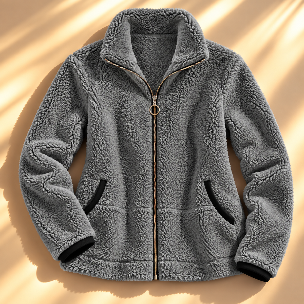 Margaux Zip Teddy Fleece
