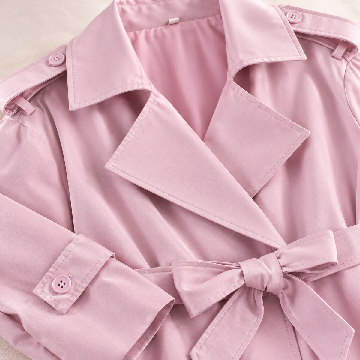 Margaux Belted Trench Jacket