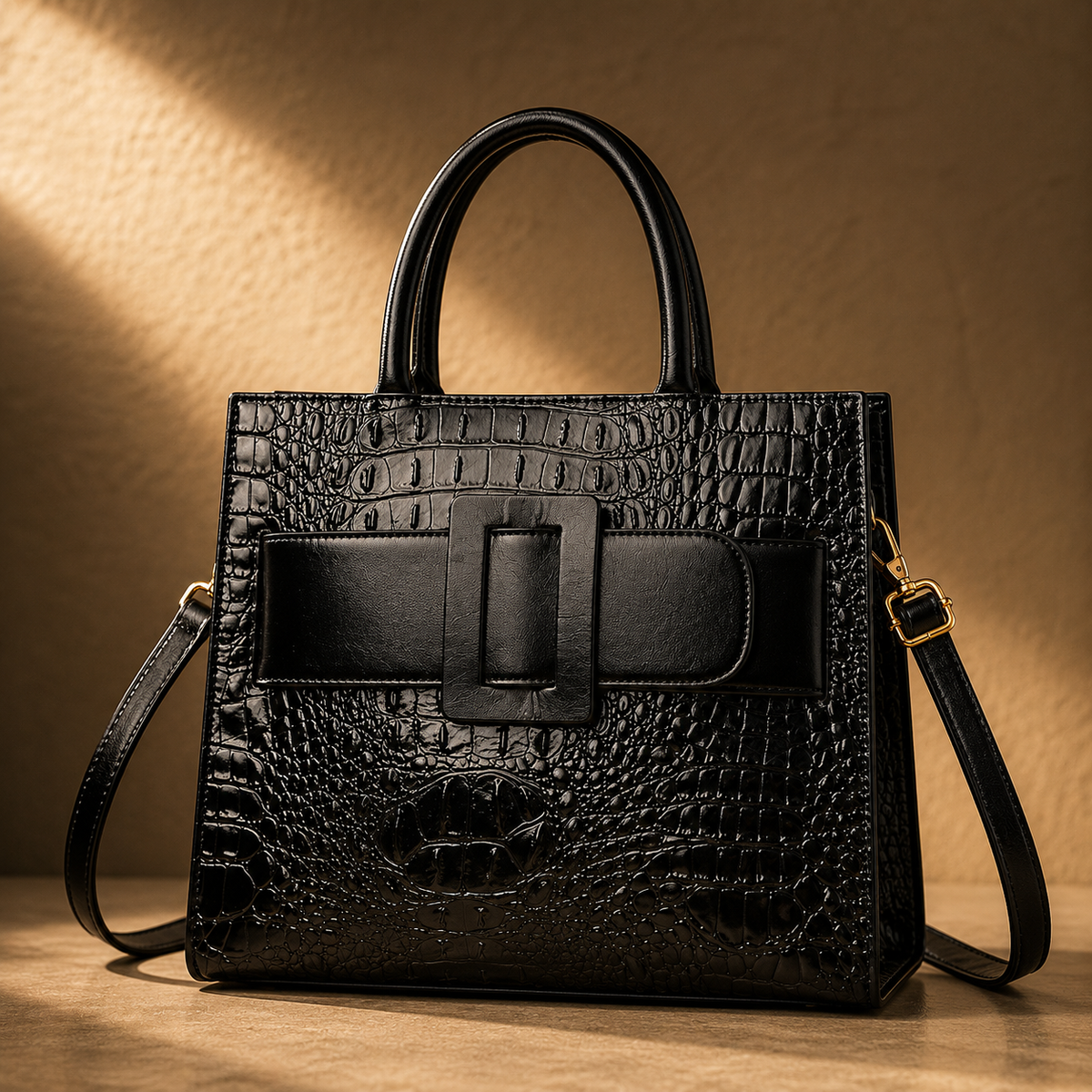 The Carrington Croc Tote
