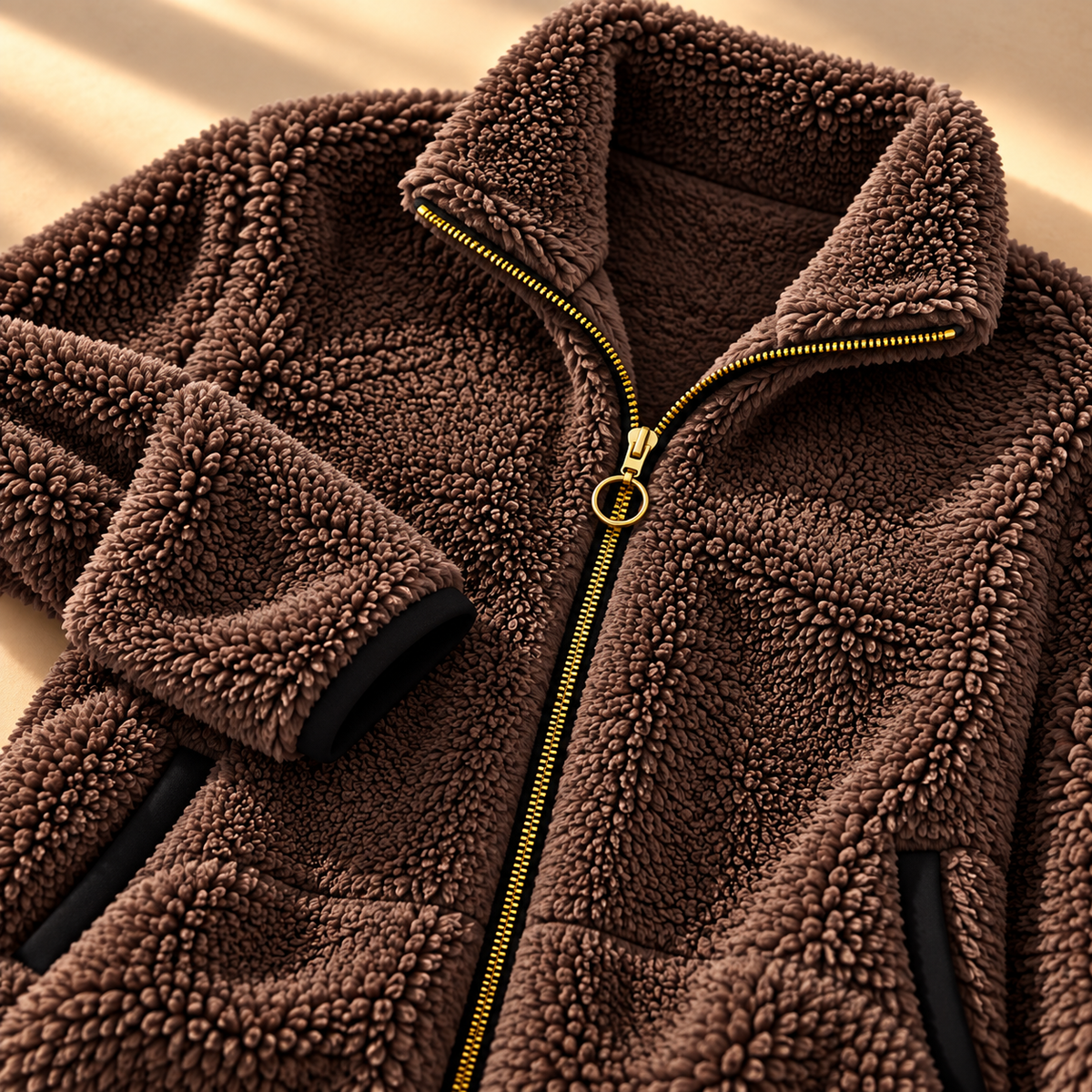 Margaux Zip Teddy Fleece