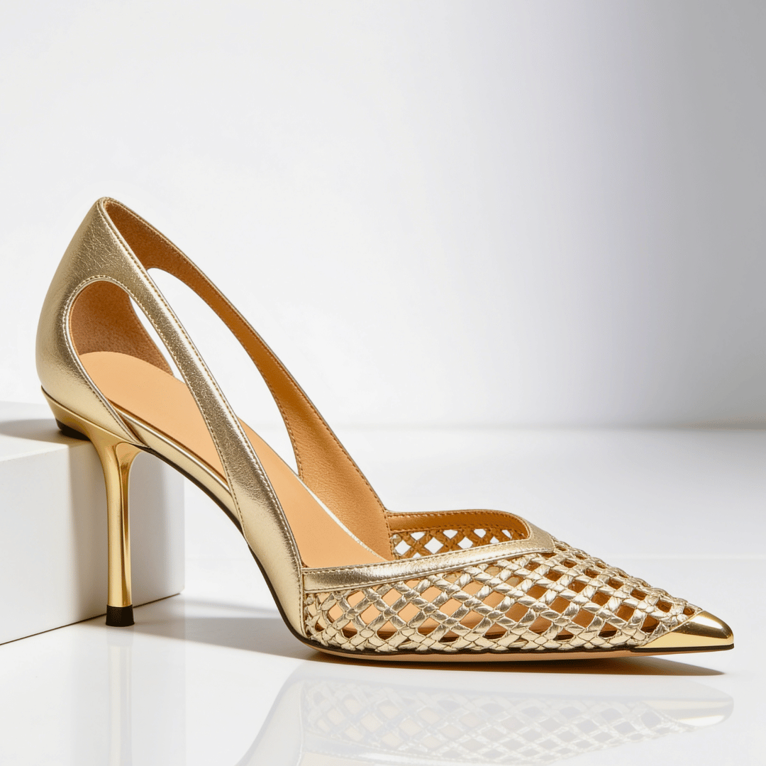 Carmella Lake Gilded Heels