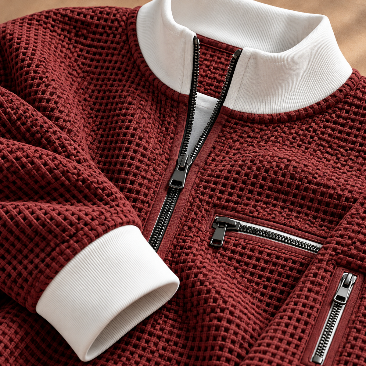 Brant Waffle Quarter-Zip