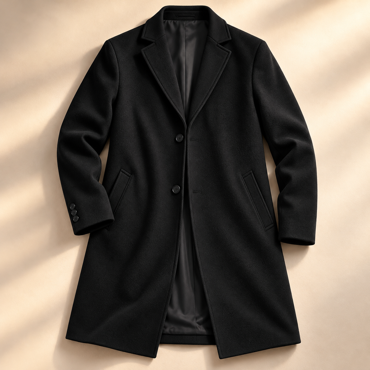 Brandt Notch-Lapel Overcoat