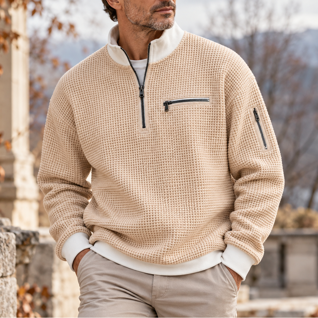 Brant Waffle Quarter-Zip