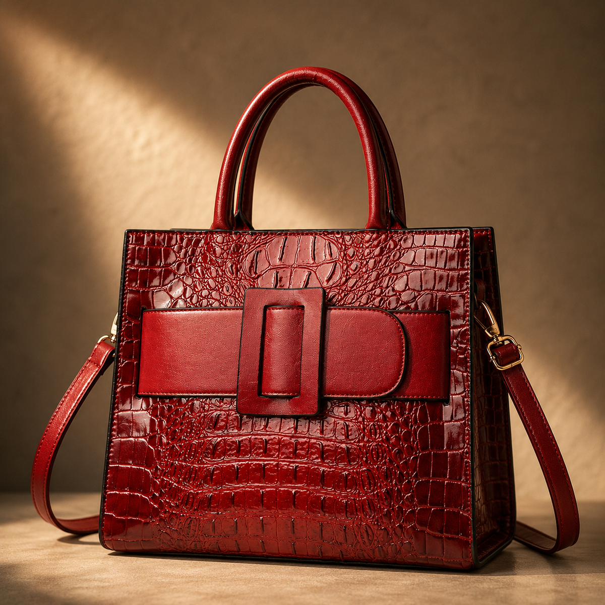 The Carrington Croc Tote