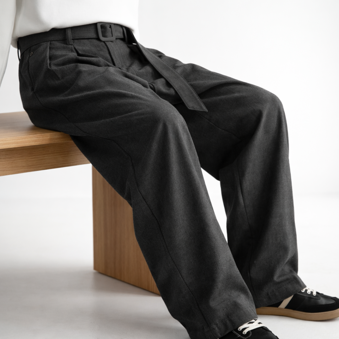 Southbrook Wide-Leg Wool Trousers