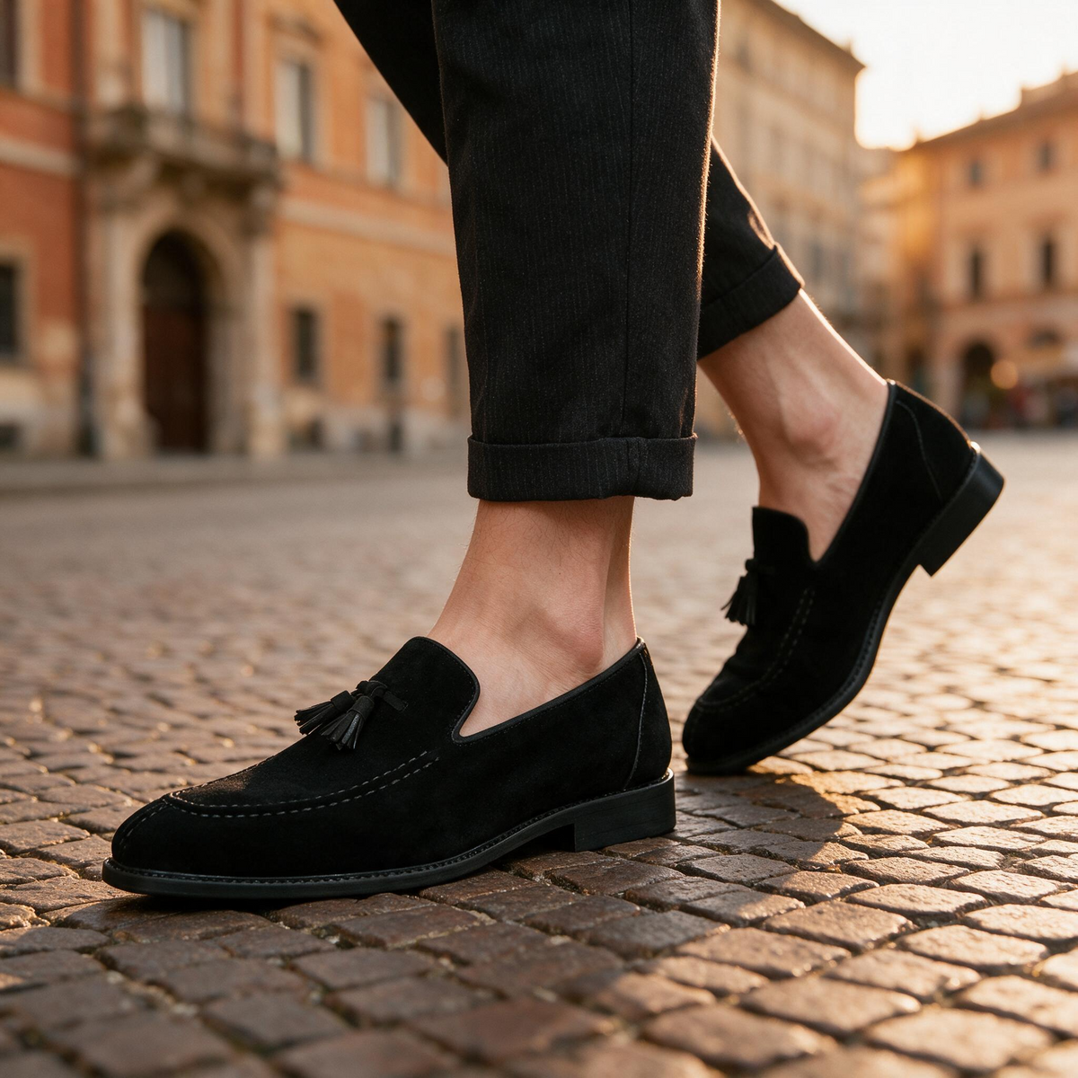 Hutton Suede Loafers