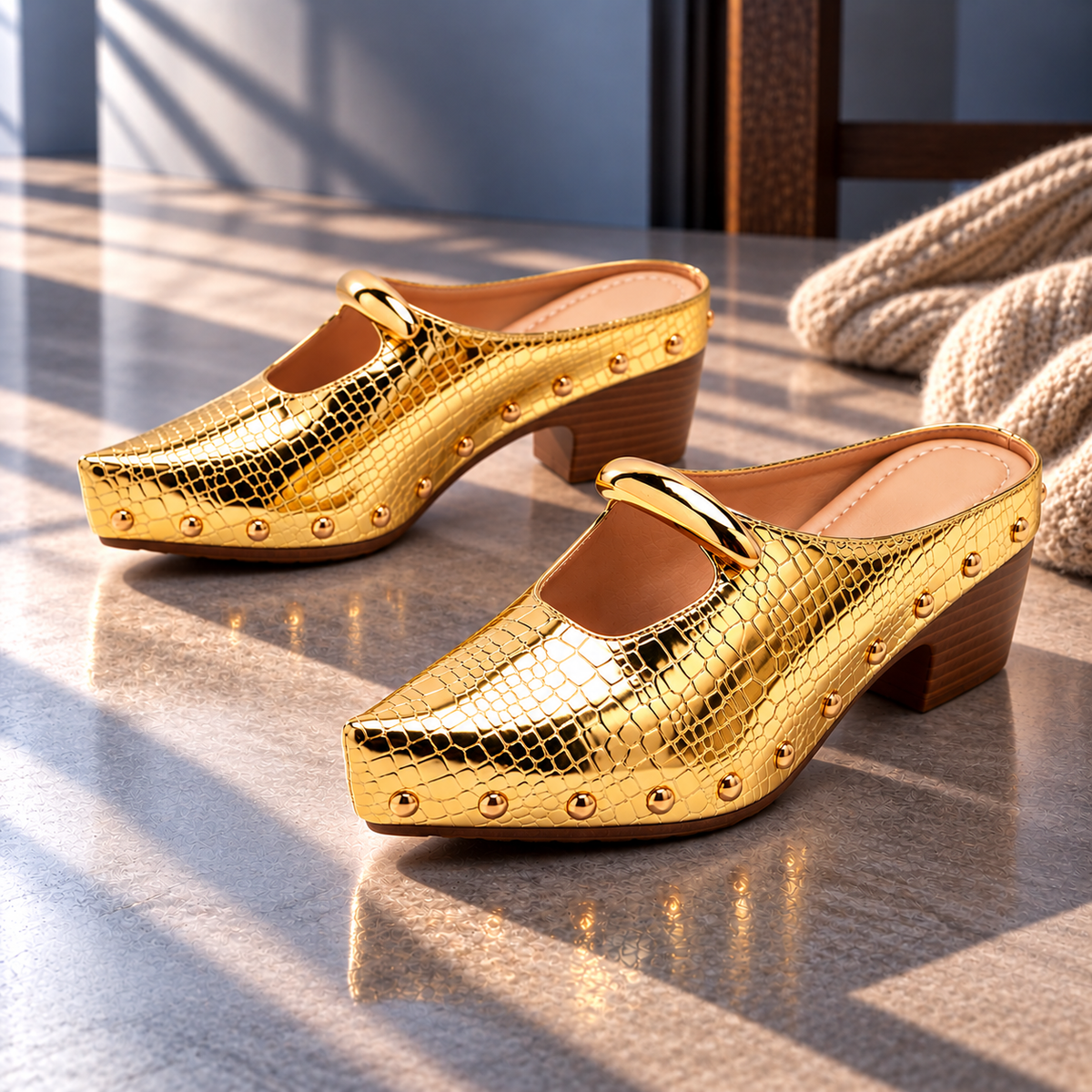 Sadie Studded Clogs