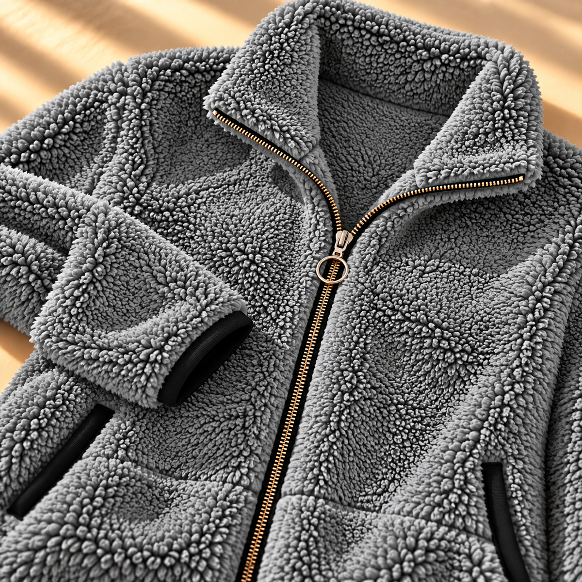 Margaux Zip Teddy Fleece