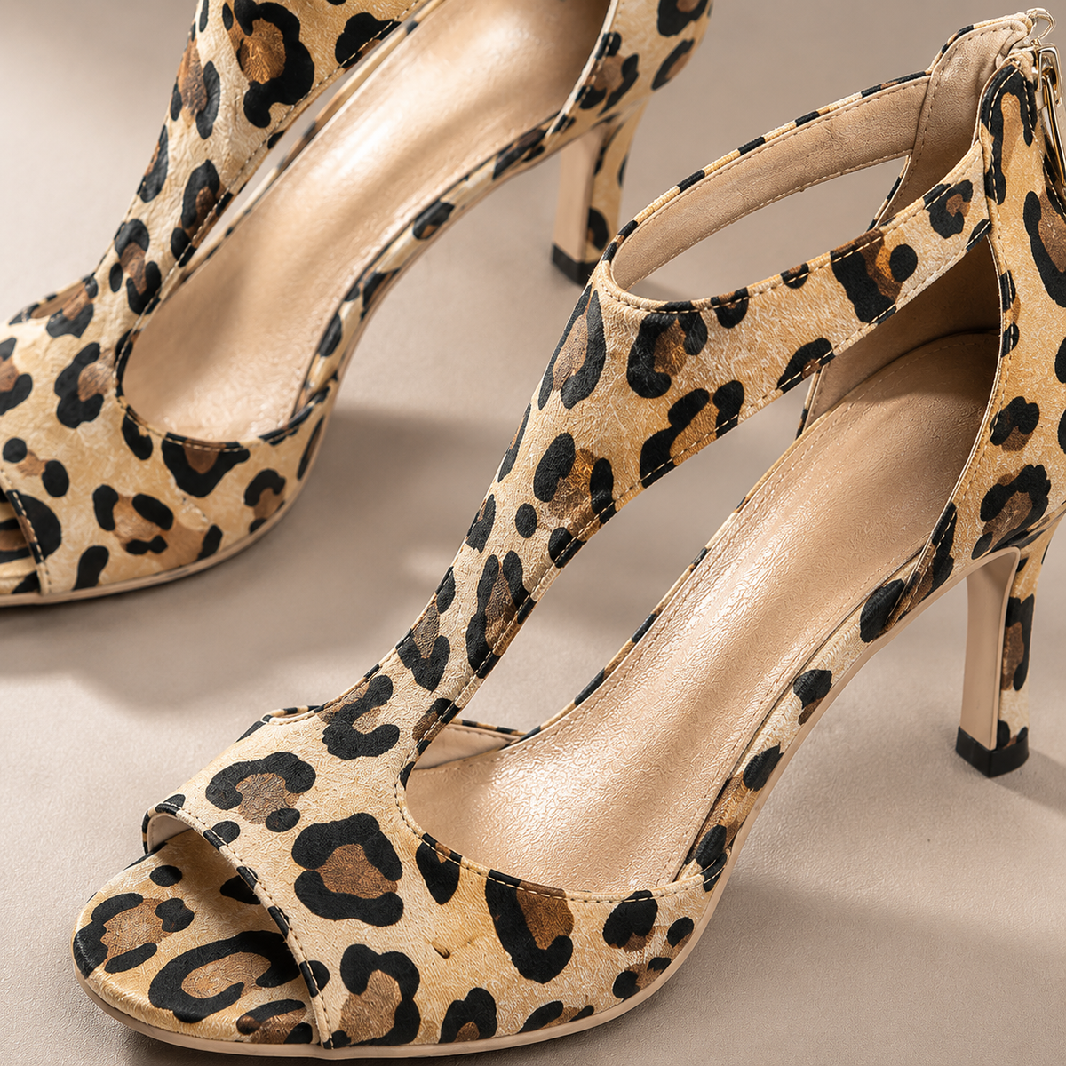 Sienna T-Strap Heels