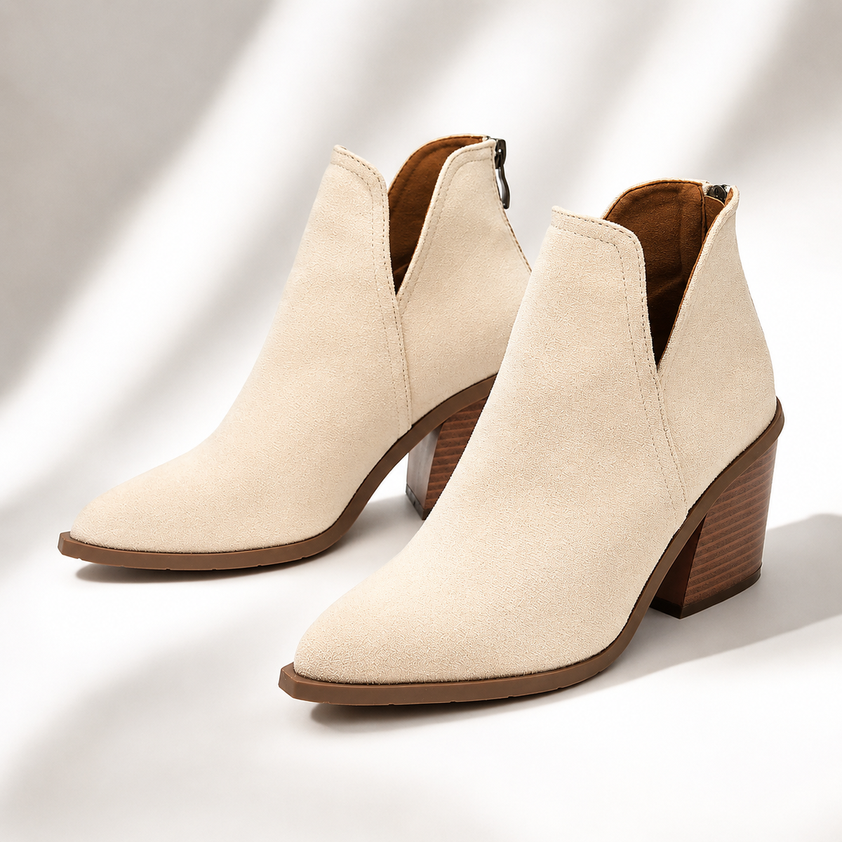Estelle Suede Ankle Boots