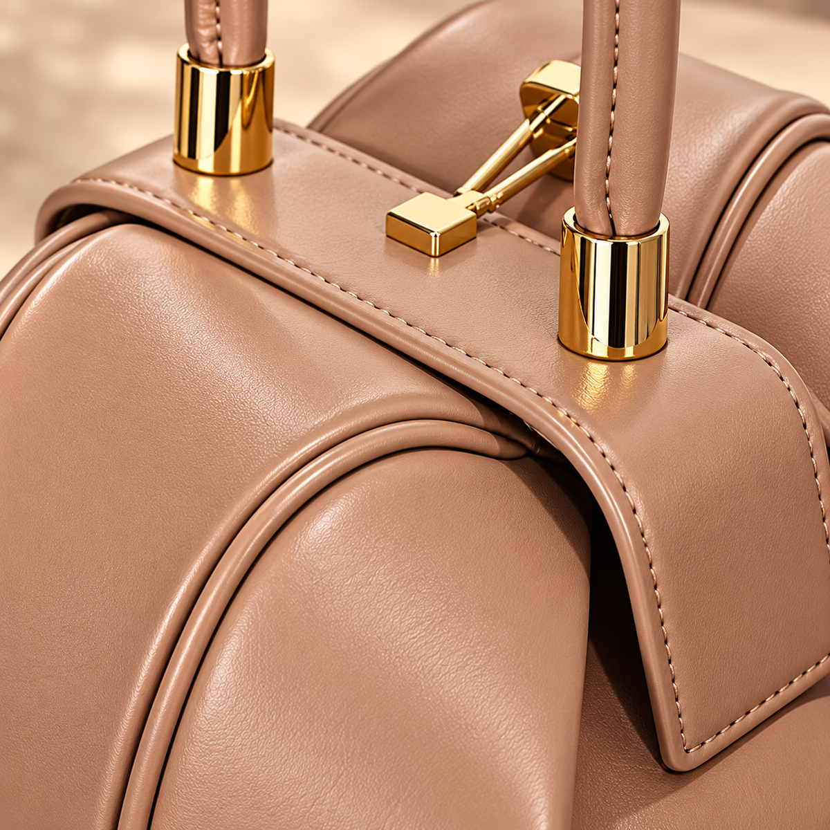 Estelle Fold Top-Handle Bag