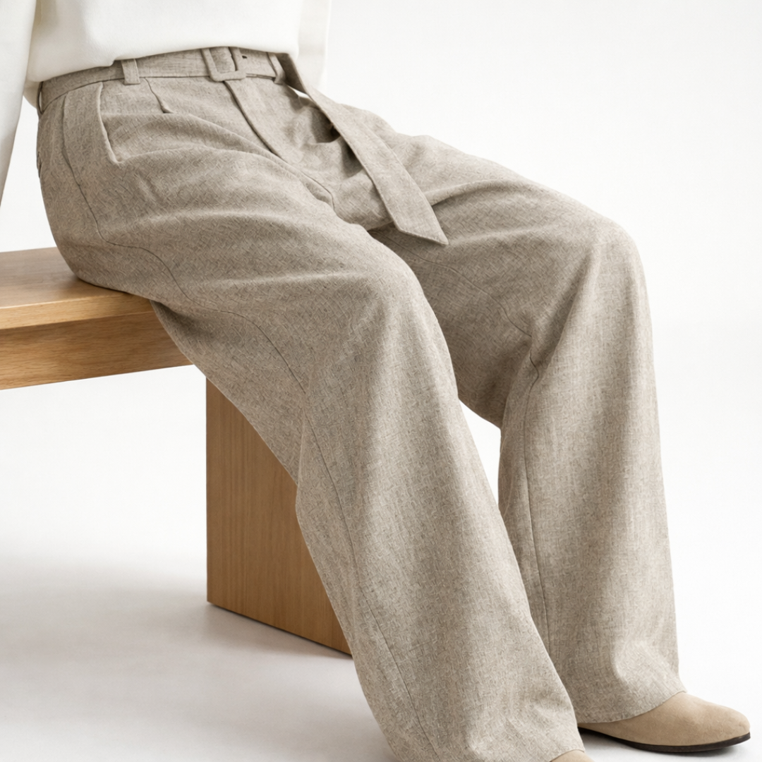 Southbrook Wide-Leg Wool Trousers