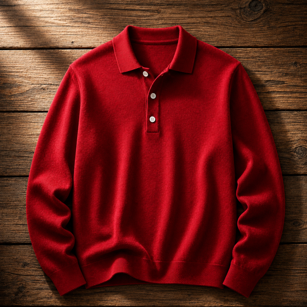 Carson Long-Sleeve Polo