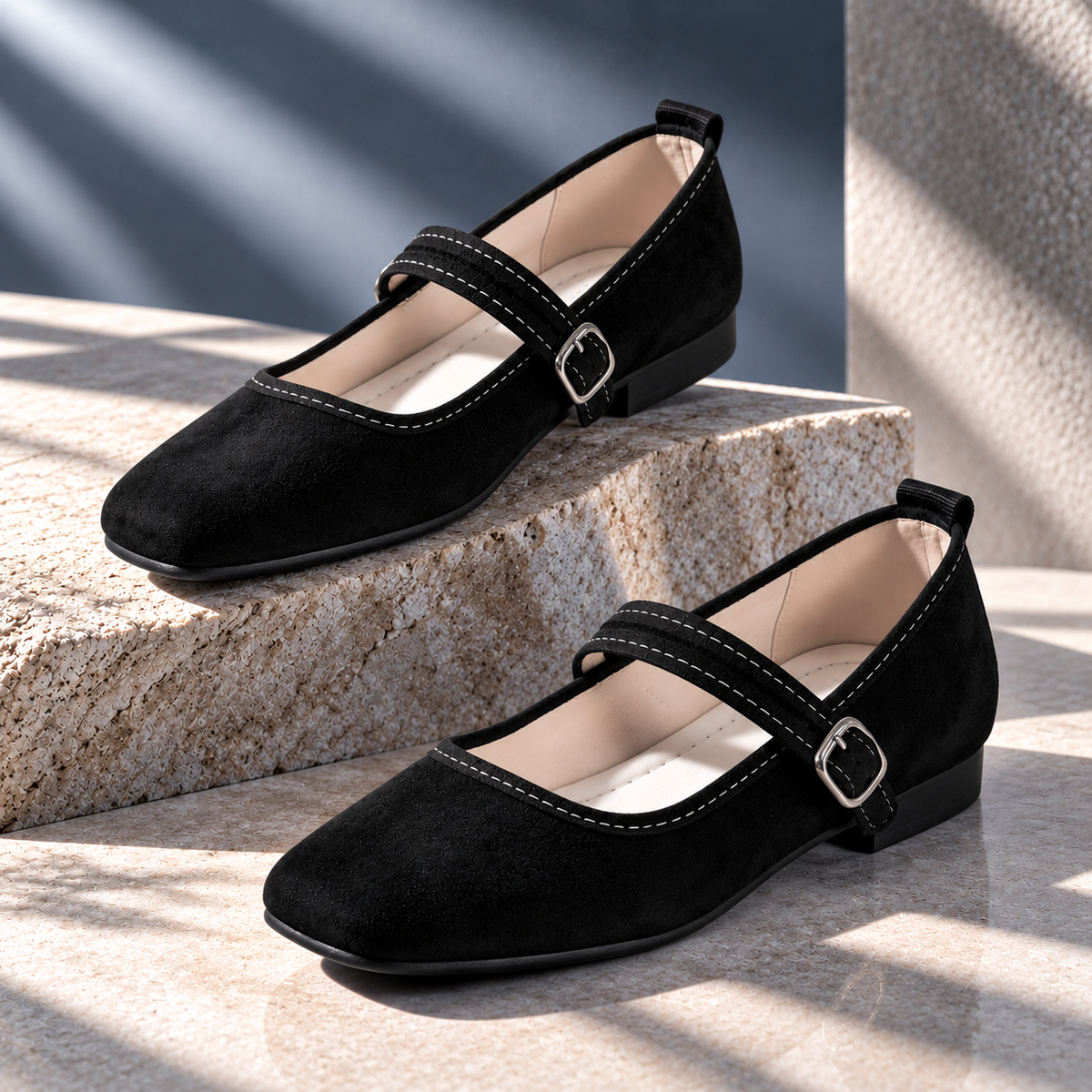 Marcella Strap Flats