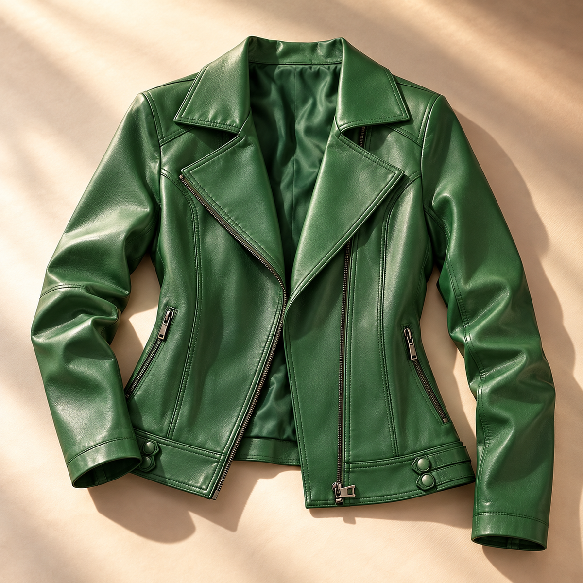 Francine Lapel Moto Jacket