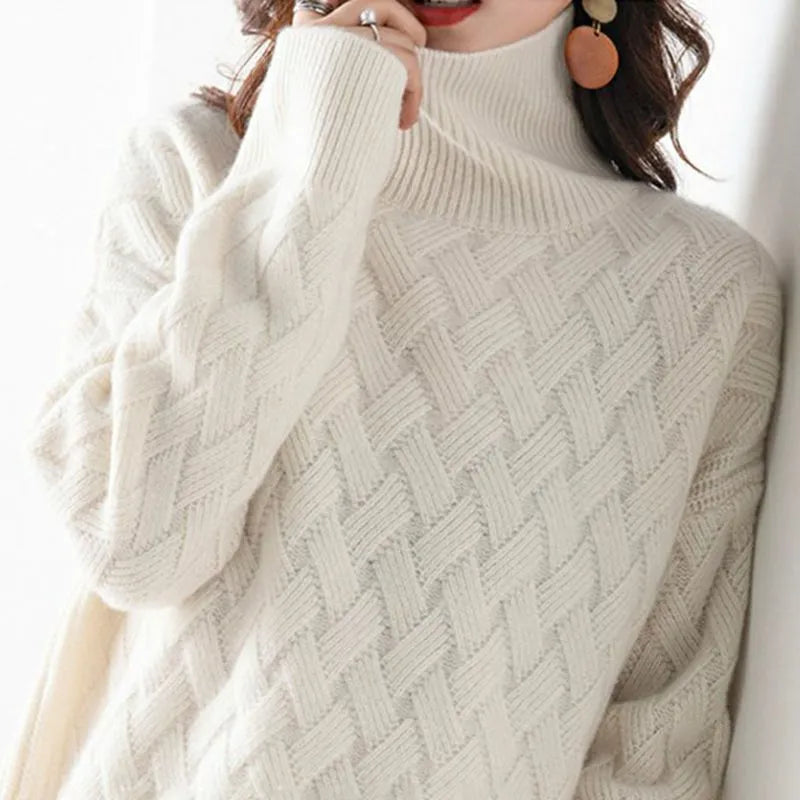 Claremont Cashmere Turtleneck Sweater