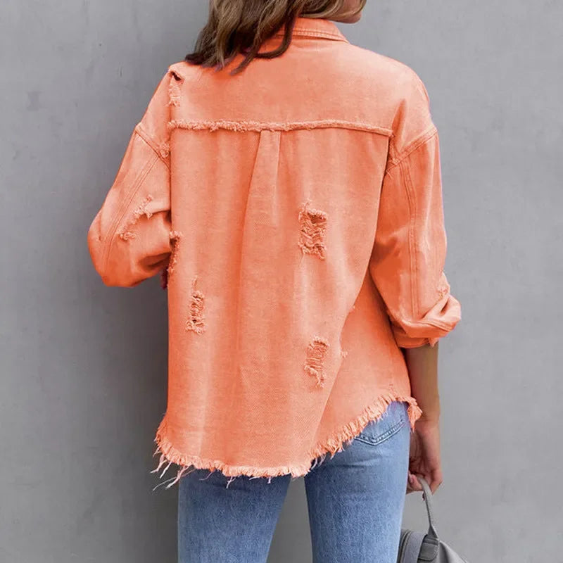 Claremont Distressed Overshirt