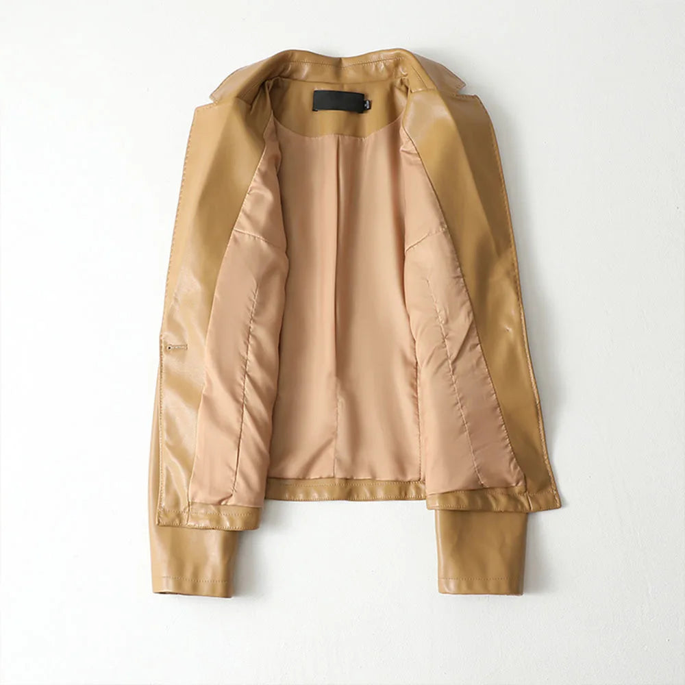 Claremont Lambskin Leather Blazer