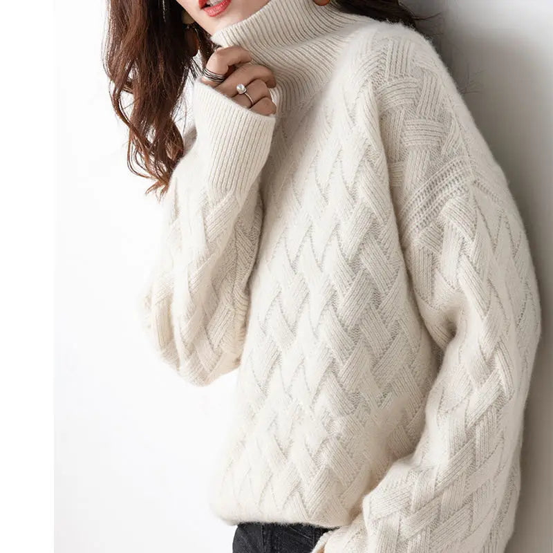 Claremont Cashmere Turtleneck Sweater