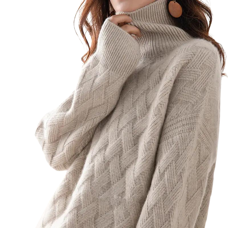 Claremont Cashmere Turtleneck Sweater