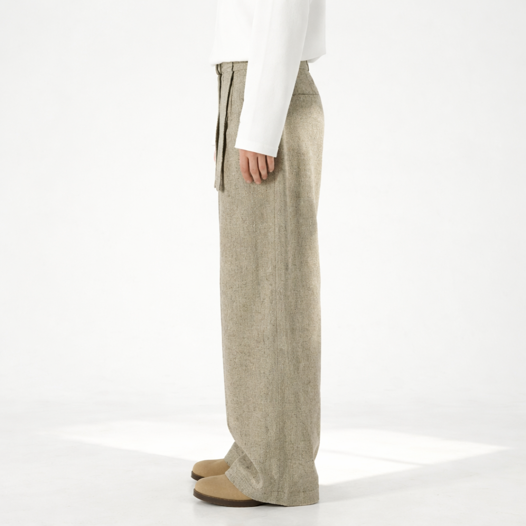 Southbrook Wide-Leg Wool Trousers