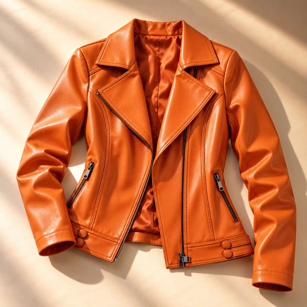 Francine Lapel Moto Jacket