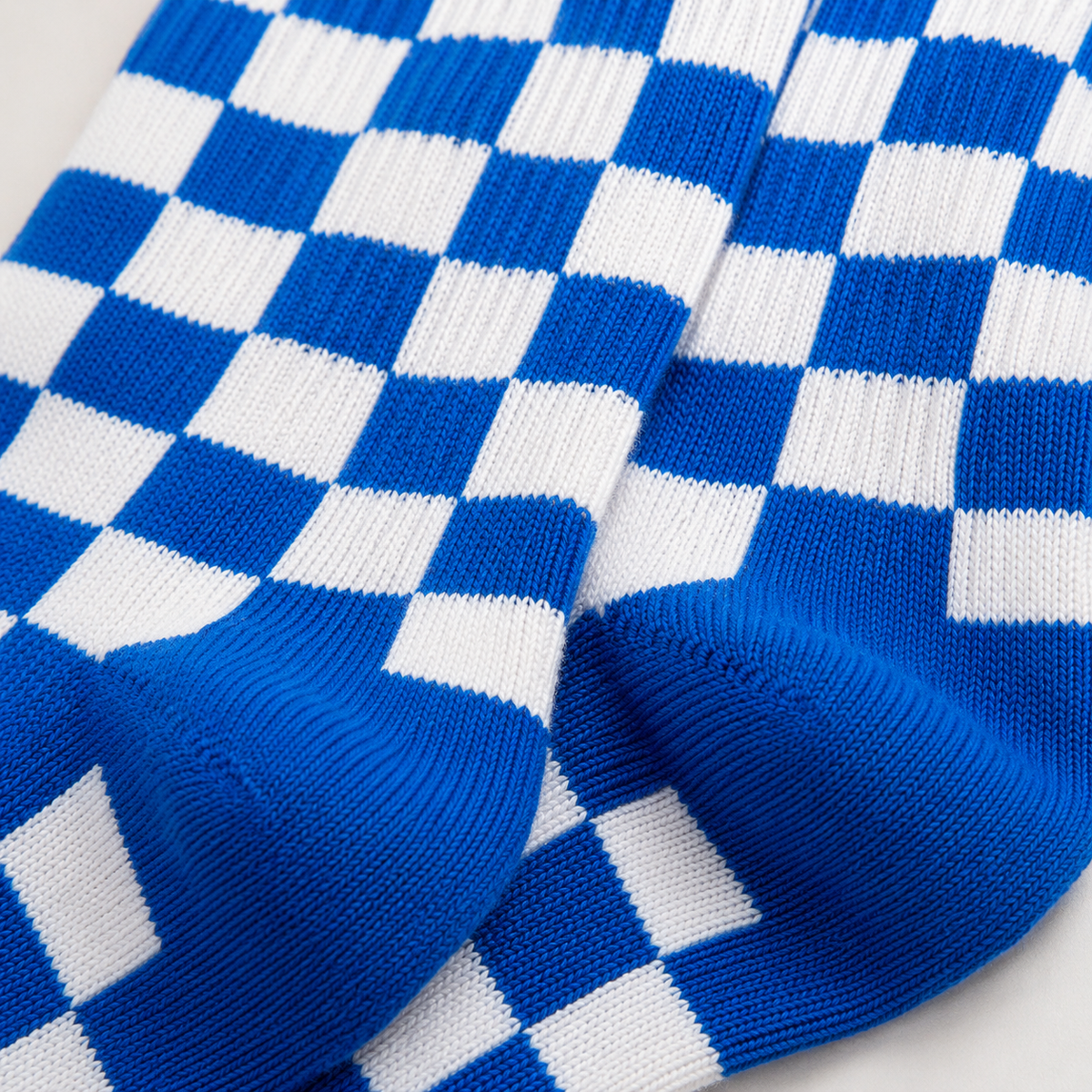 Checkboard Crew Socks