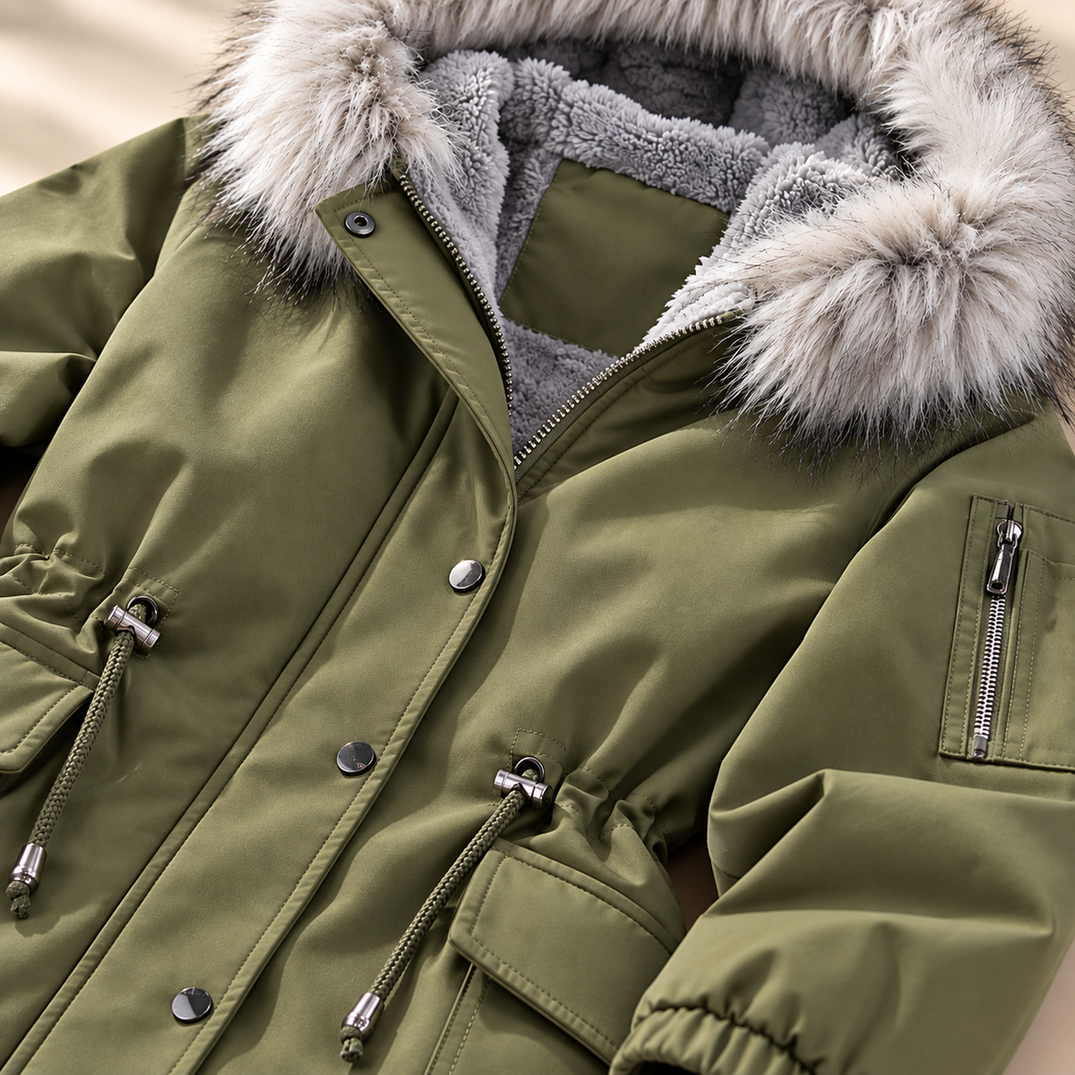 Jessa Bell Winter Line Parka