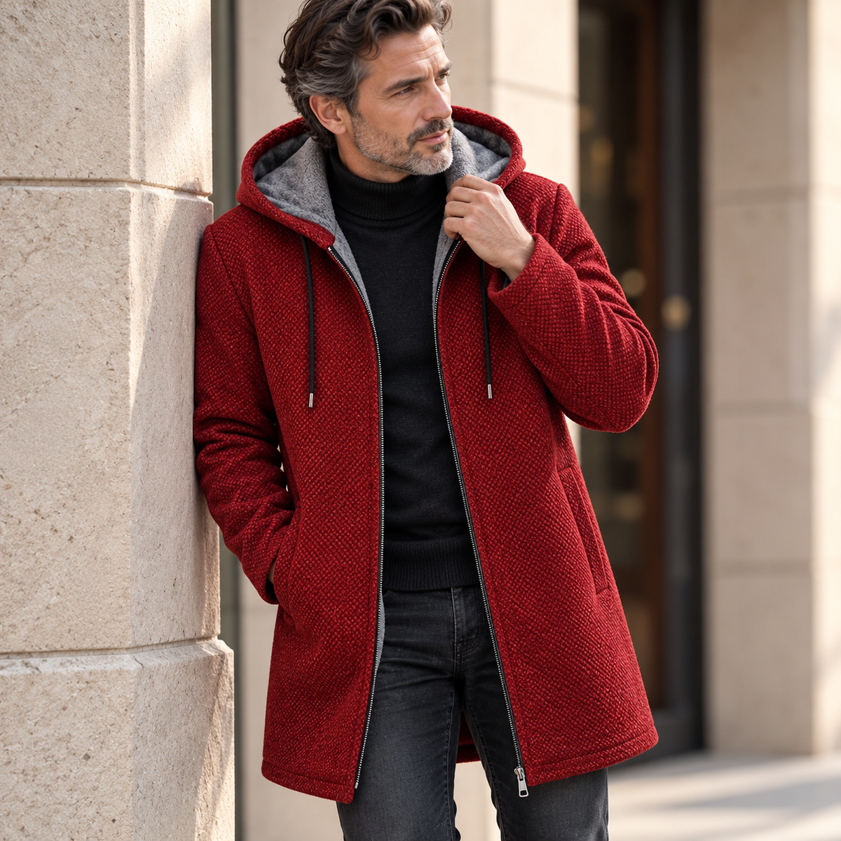 Jackson Hooded Cardigan