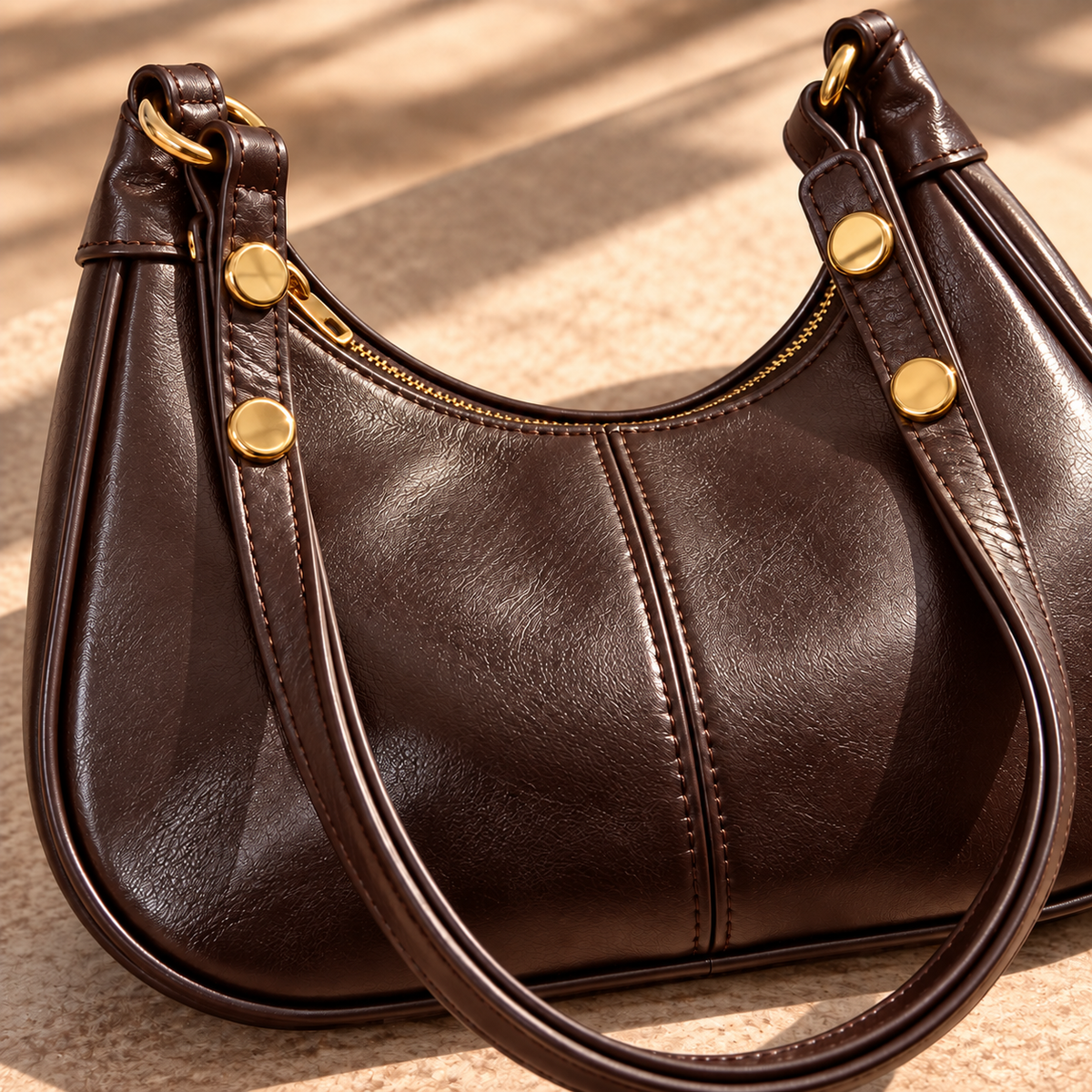 Clementine Crescent Bag