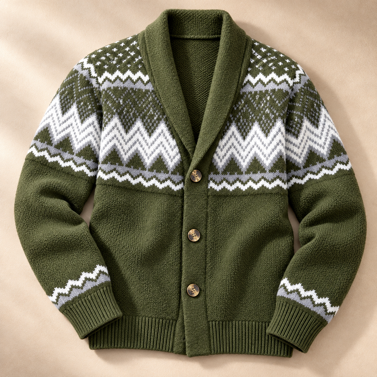 Brant Fair Isle Cardigan