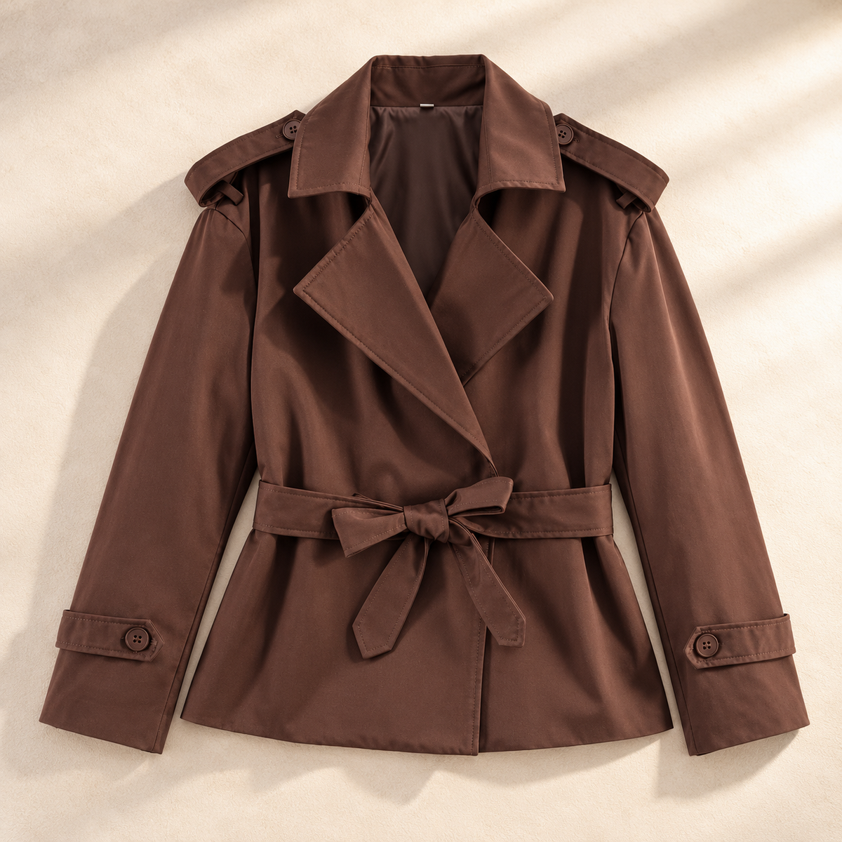 Margaux Belted Trench Jacket