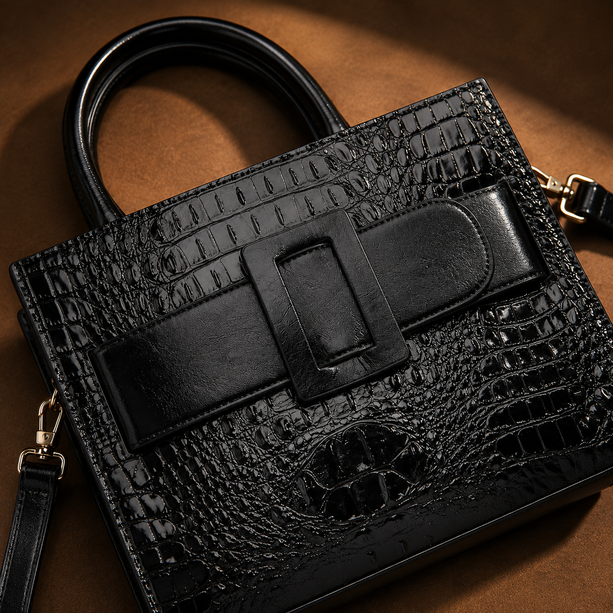 The Carrington Croc Tote