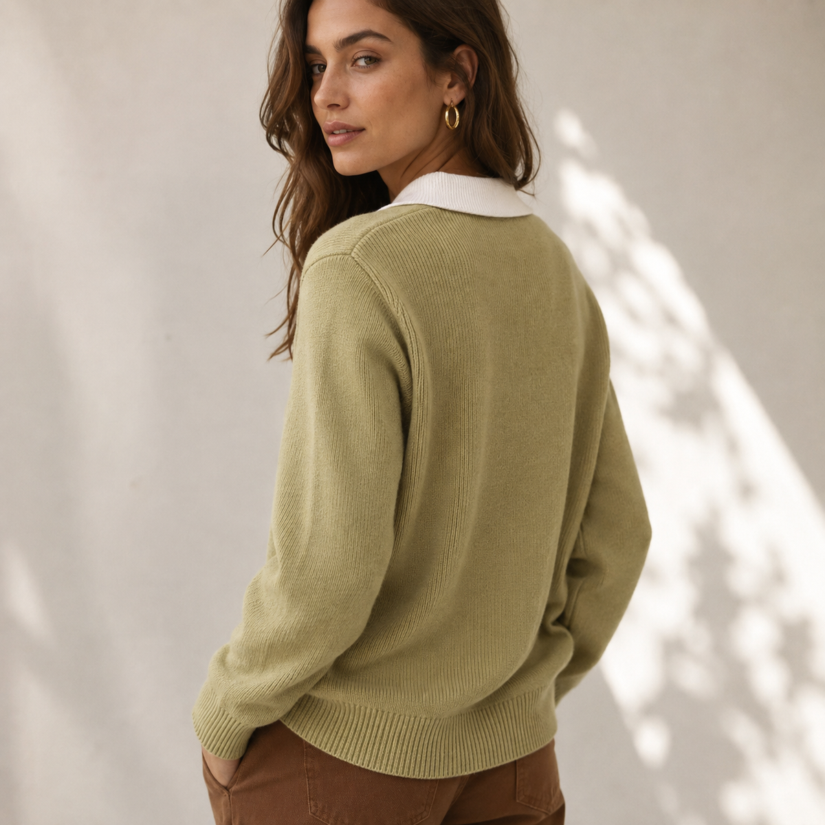 Colette Collar Knit