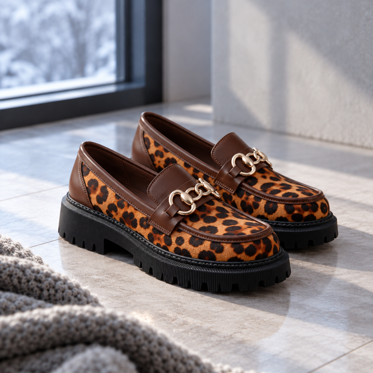Samantha Platform Loafers